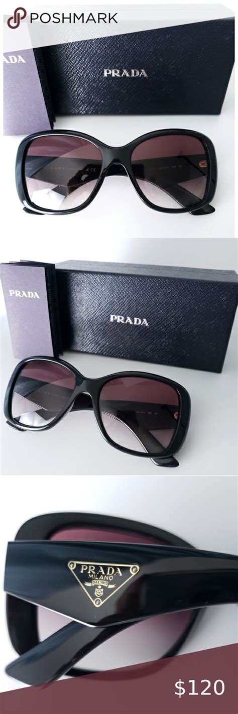 Prada Triangle SPR32P Sunglasses .